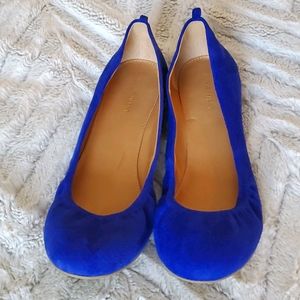 Nine West Blue Flats O-Carmen